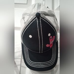 Ariat Black and Pink Kids Cap